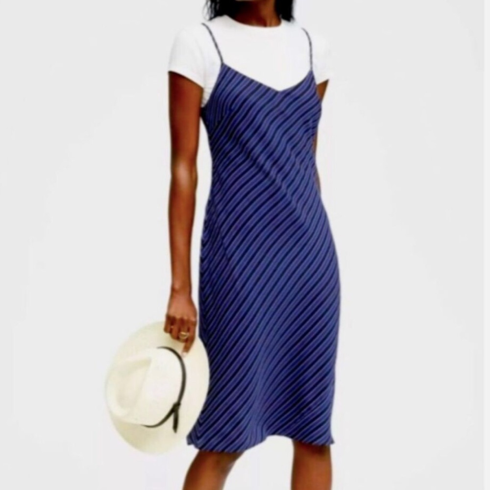 Banana Republic slip dress.